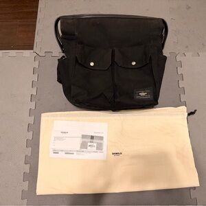 Shinola Black Canvas Parent Pack Baby Bag